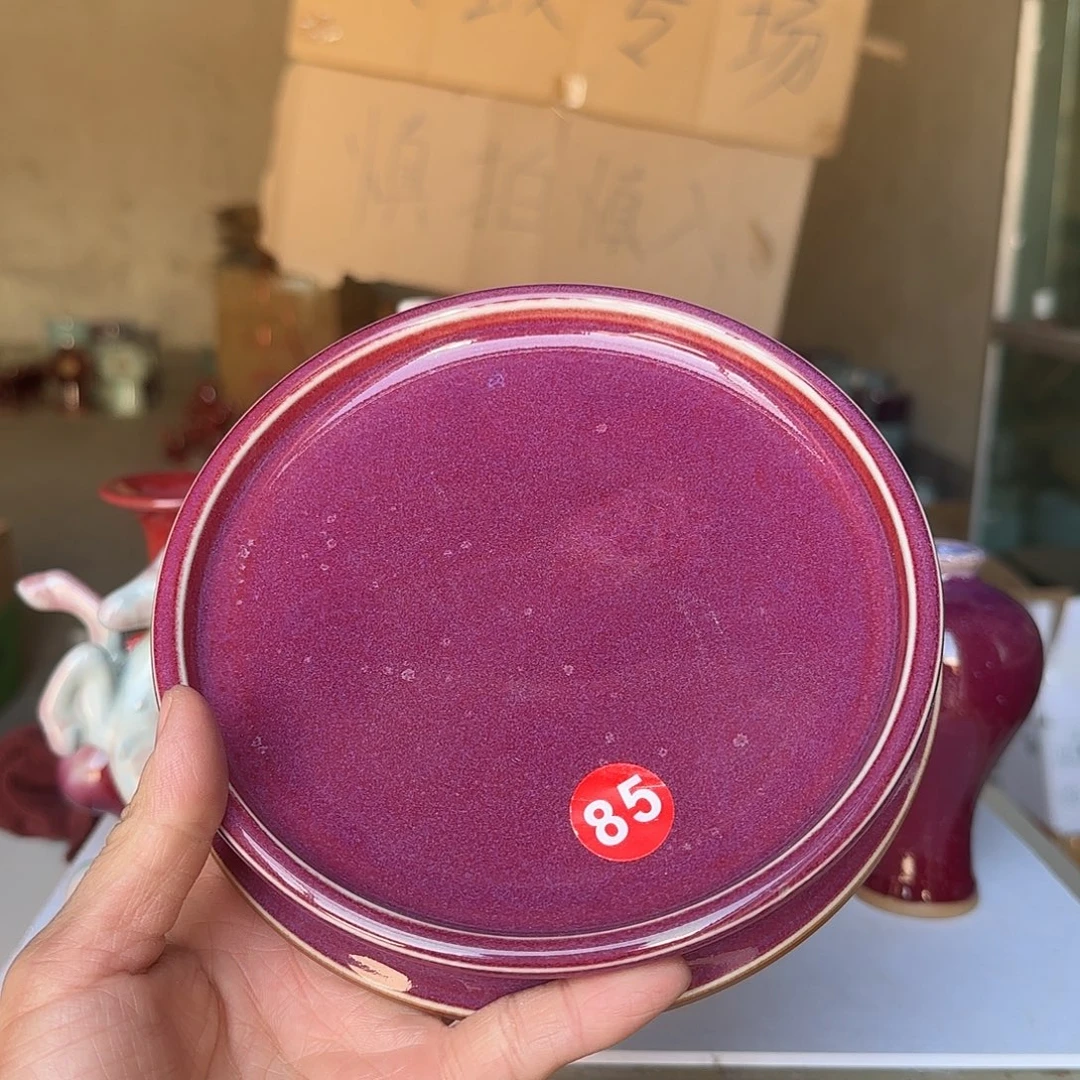 陶摆件郑家钧瓷摆件微瑕