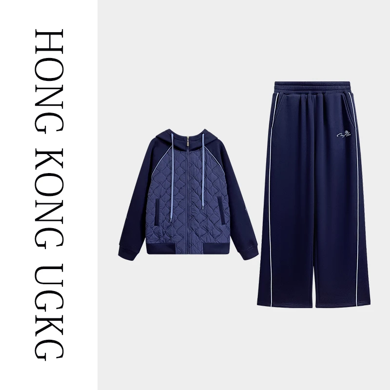 香港UG&KG-出水芙蓉休闲两件套装-73243ZH103