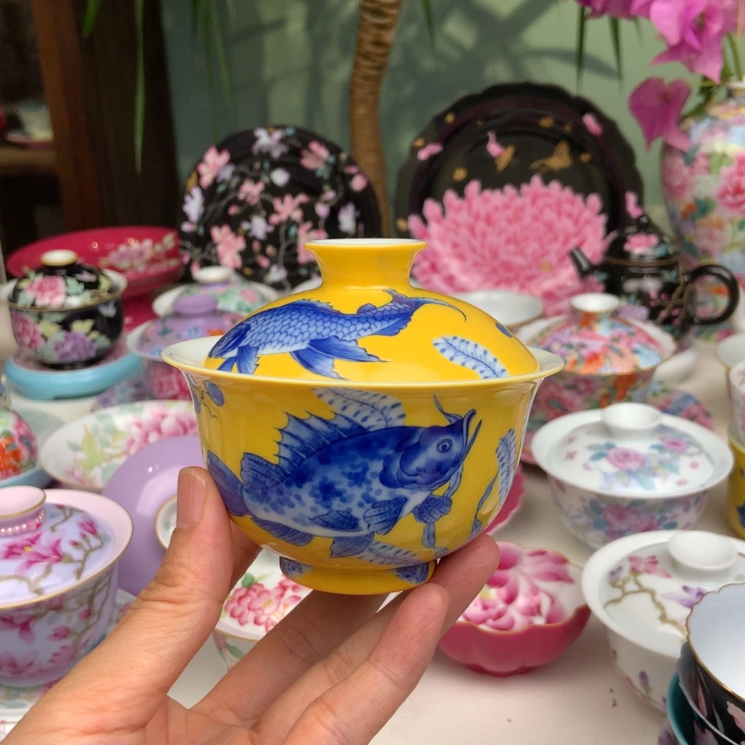 景德镇手绘鱼手作