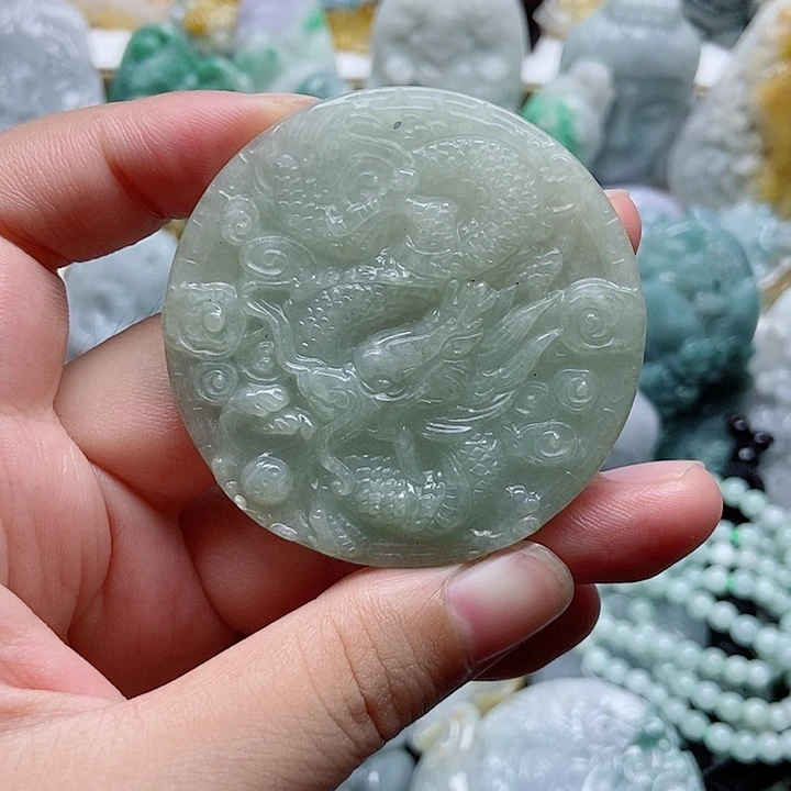 吊坠(不含链)未镶嵌翡翠1