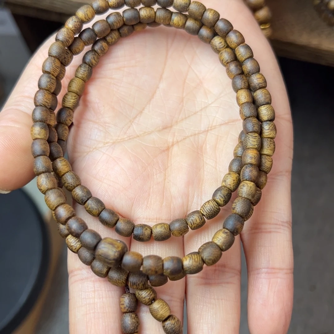 沉香沉香碎屑PXgc鼓珠长串05多样性发一条