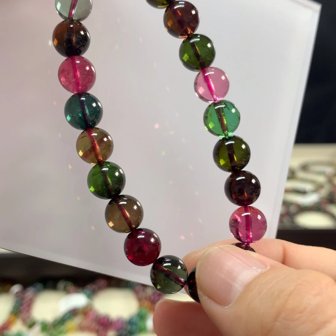 手链未镶嵌碧玺9,2左右