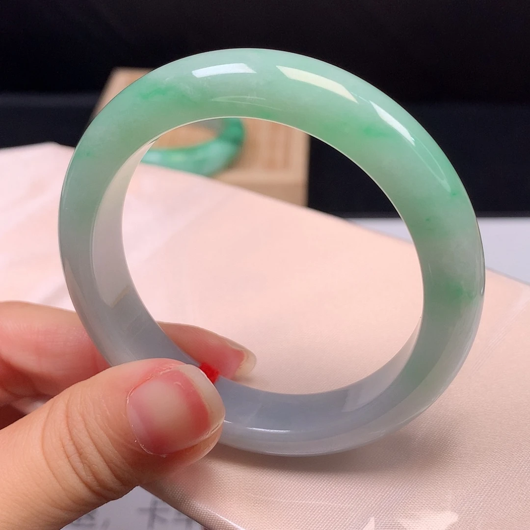 翡翠未镶嵌手镯1728