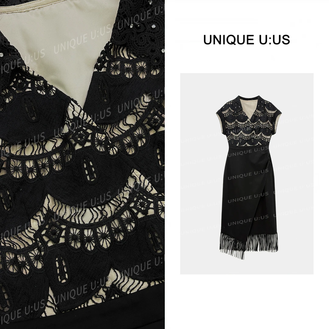 【TangTang·Studio】月下华尔兹收腰气质显瘦女装连衣裙-251235