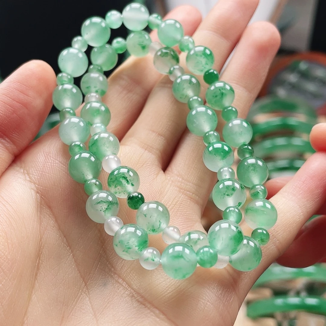 石英质玉未镶嵌手链