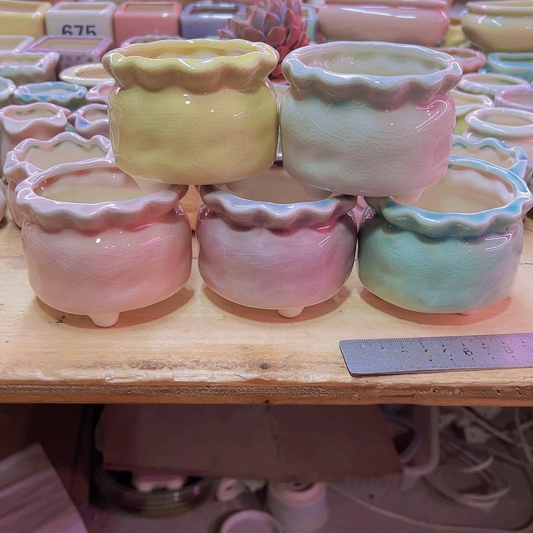 陶瓷花盆当场凑满12包邮