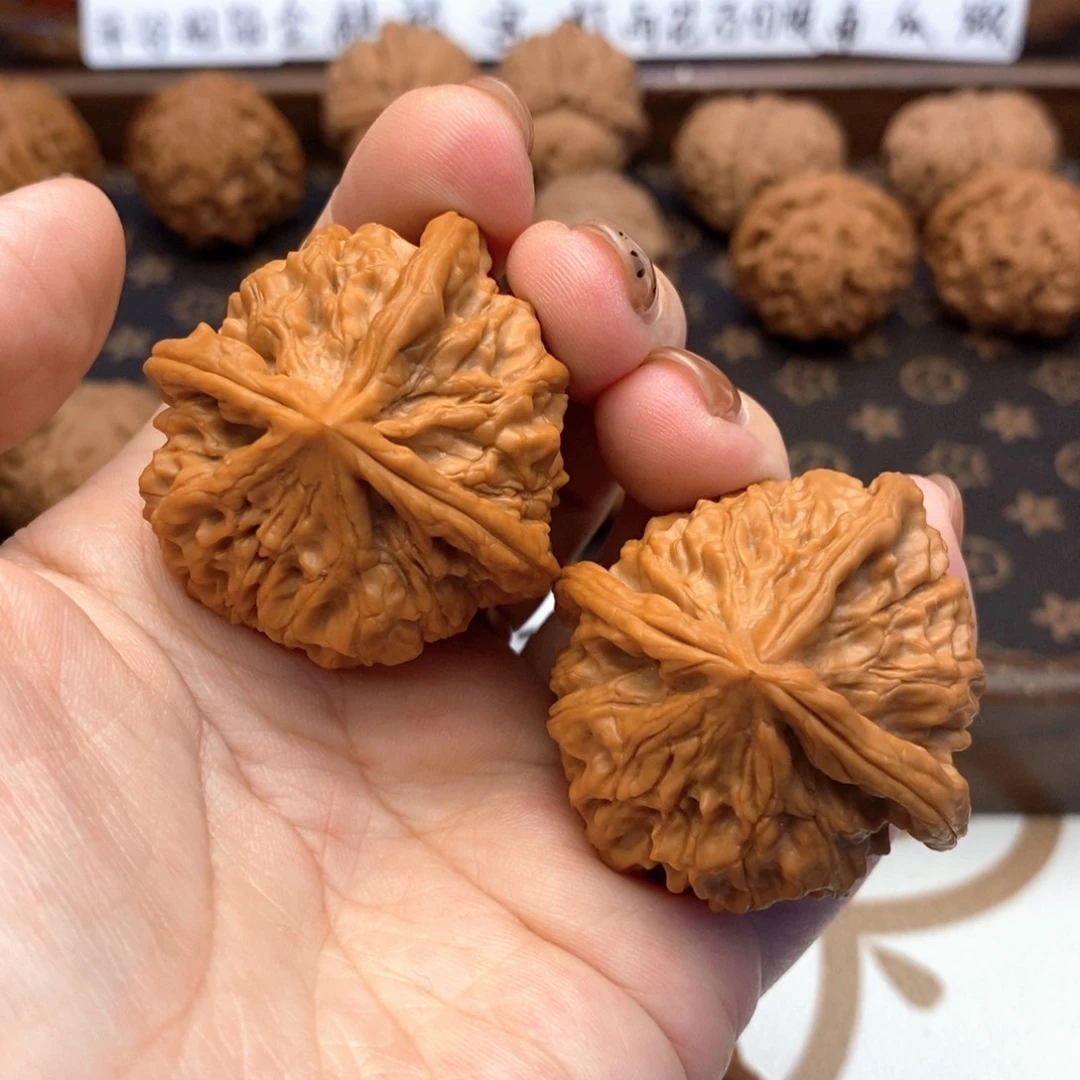 把件文玩核桃43尺全品玉玺丁