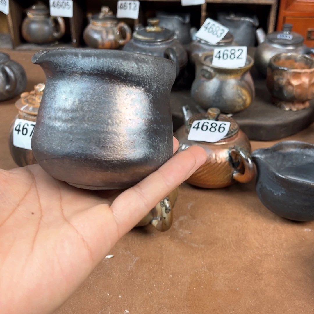 壶柴烧茶器主人杯