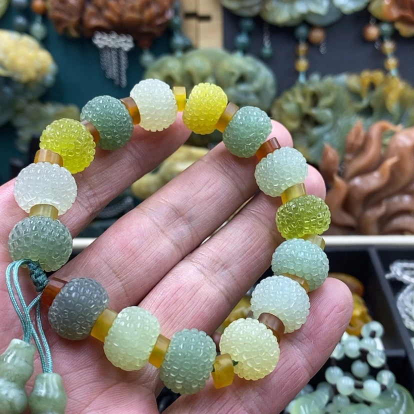 【闪购商品】未镶嵌岫玉手链