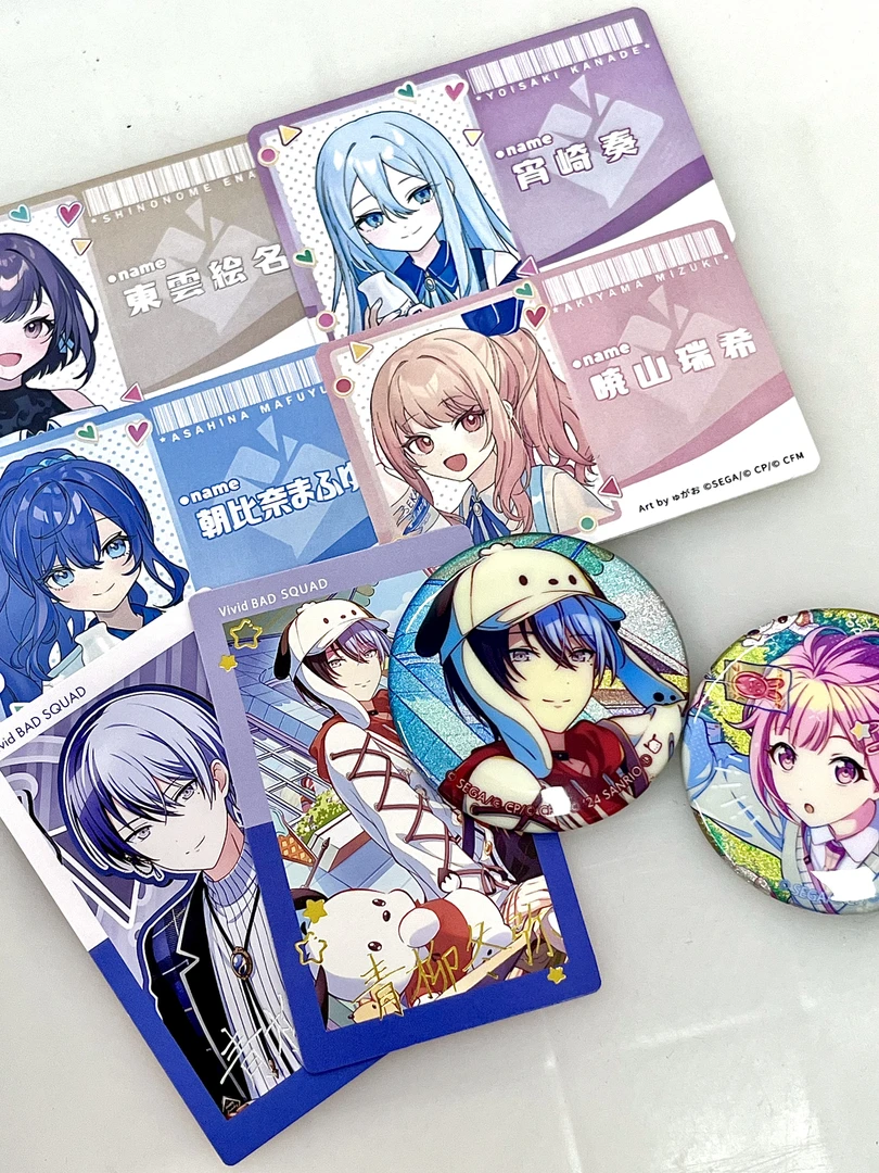 【世界计划】pjsk吧唧小卡色纸-啵啵间专属