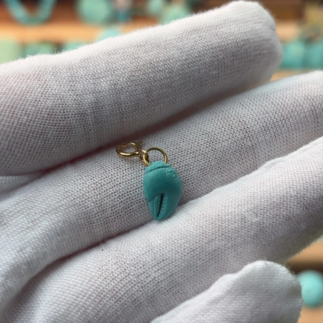 绿松石未镶嵌配饰