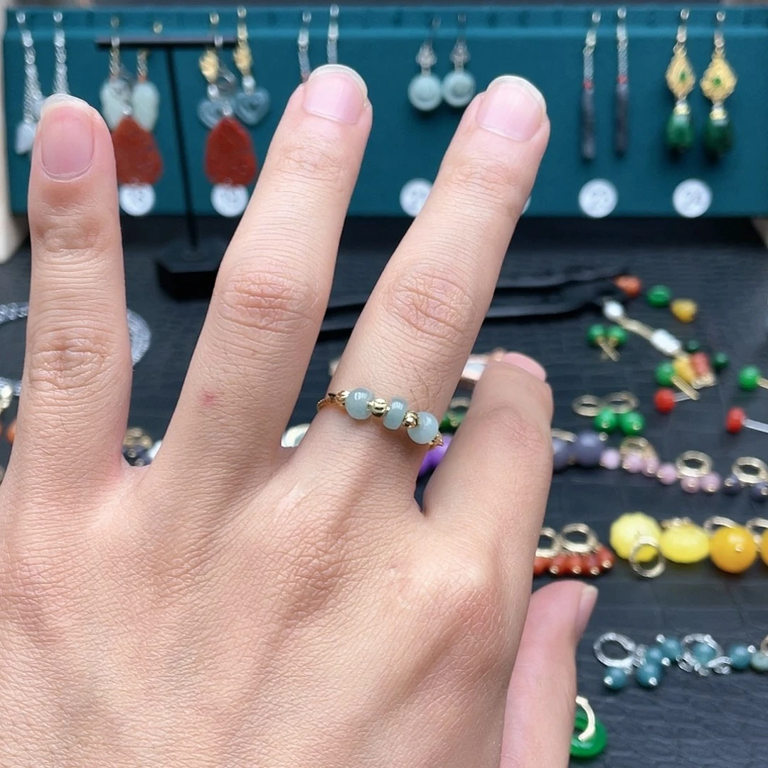 未镶嵌翡翠耳饰0087