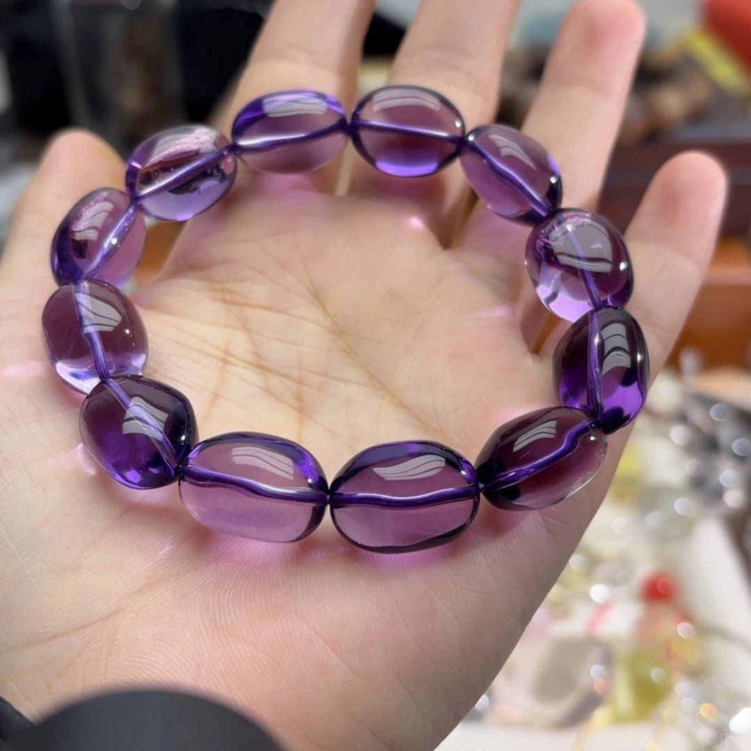 未镶嵌手链水晶巴西紫