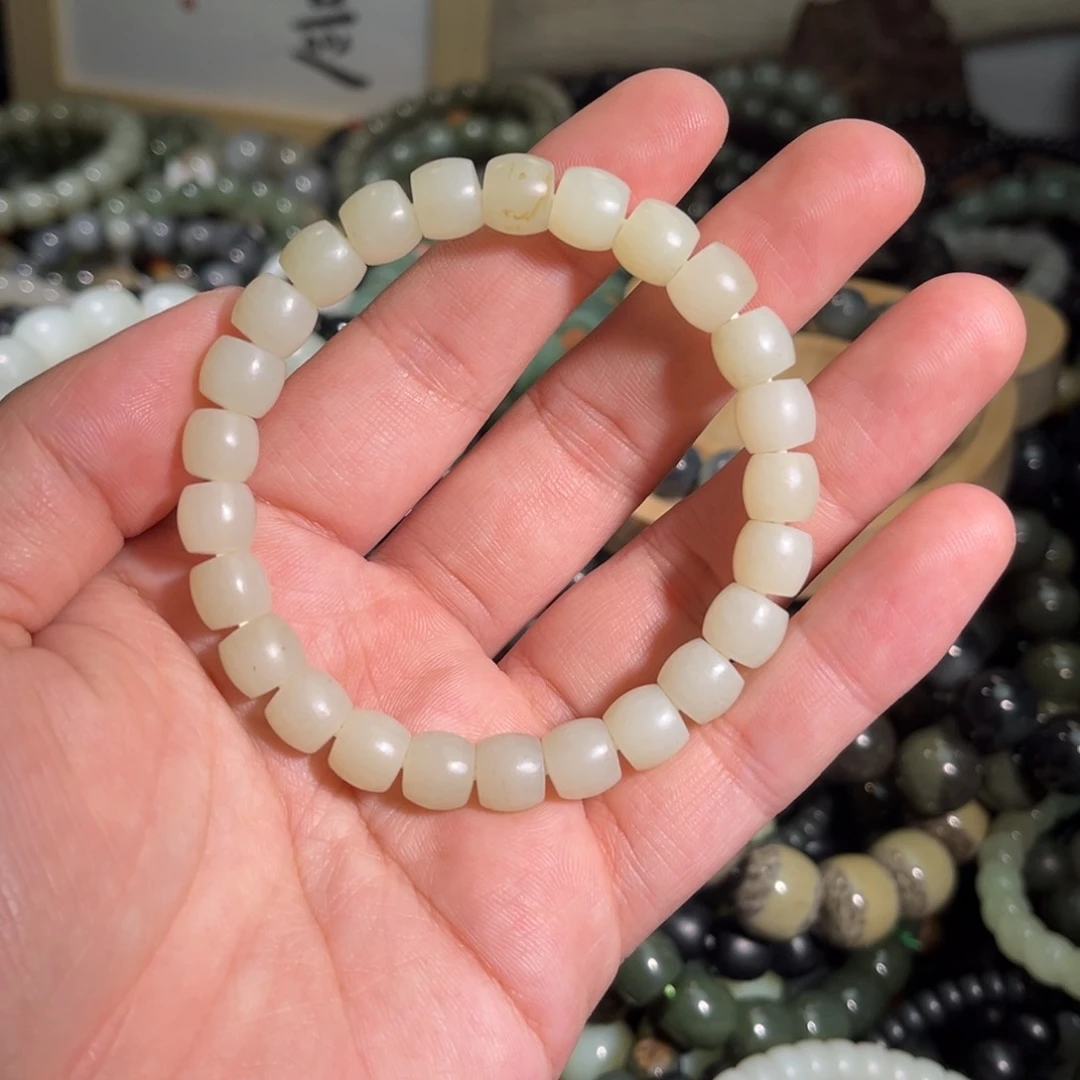 和田玉手链未镶嵌