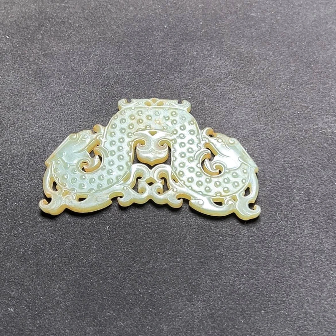 【闪购商品】和田玉挂件未镶嵌财**粗