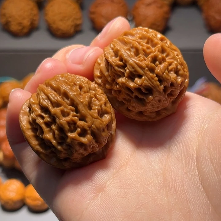 把件文玩核桃野莲花612