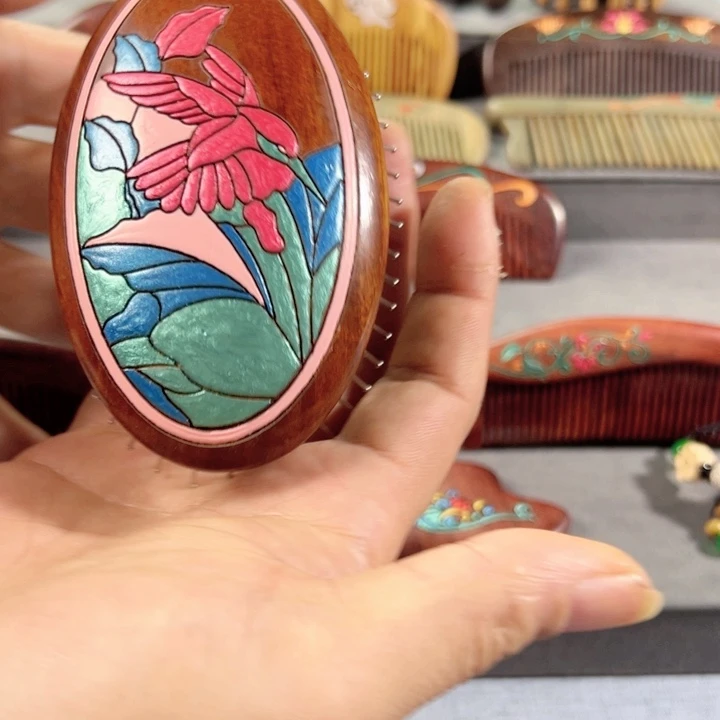 木气垫按摩非遗丹青