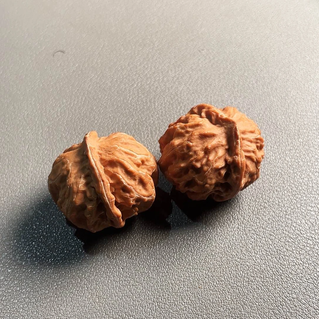 吊坠桃核26mm红皮核桃手捻儿