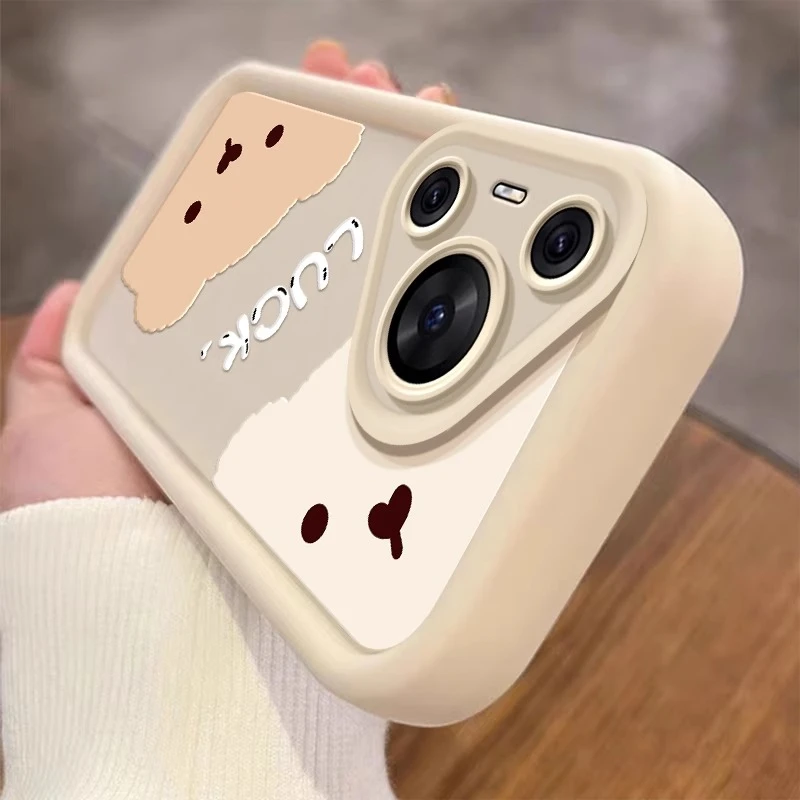 两头幸运熊适用于华为pura80pro手机壳新款高端卡通70防摔高级60