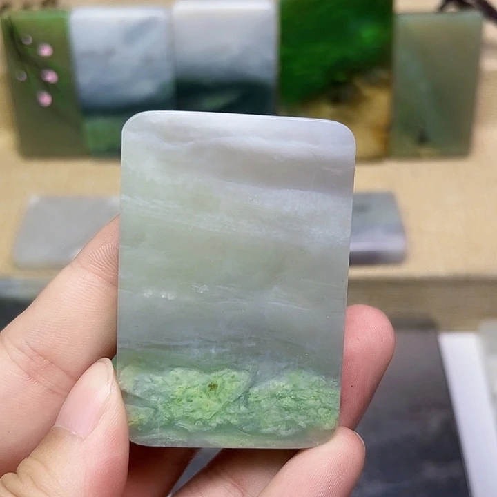 和田玉未镶嵌珠宝半成品