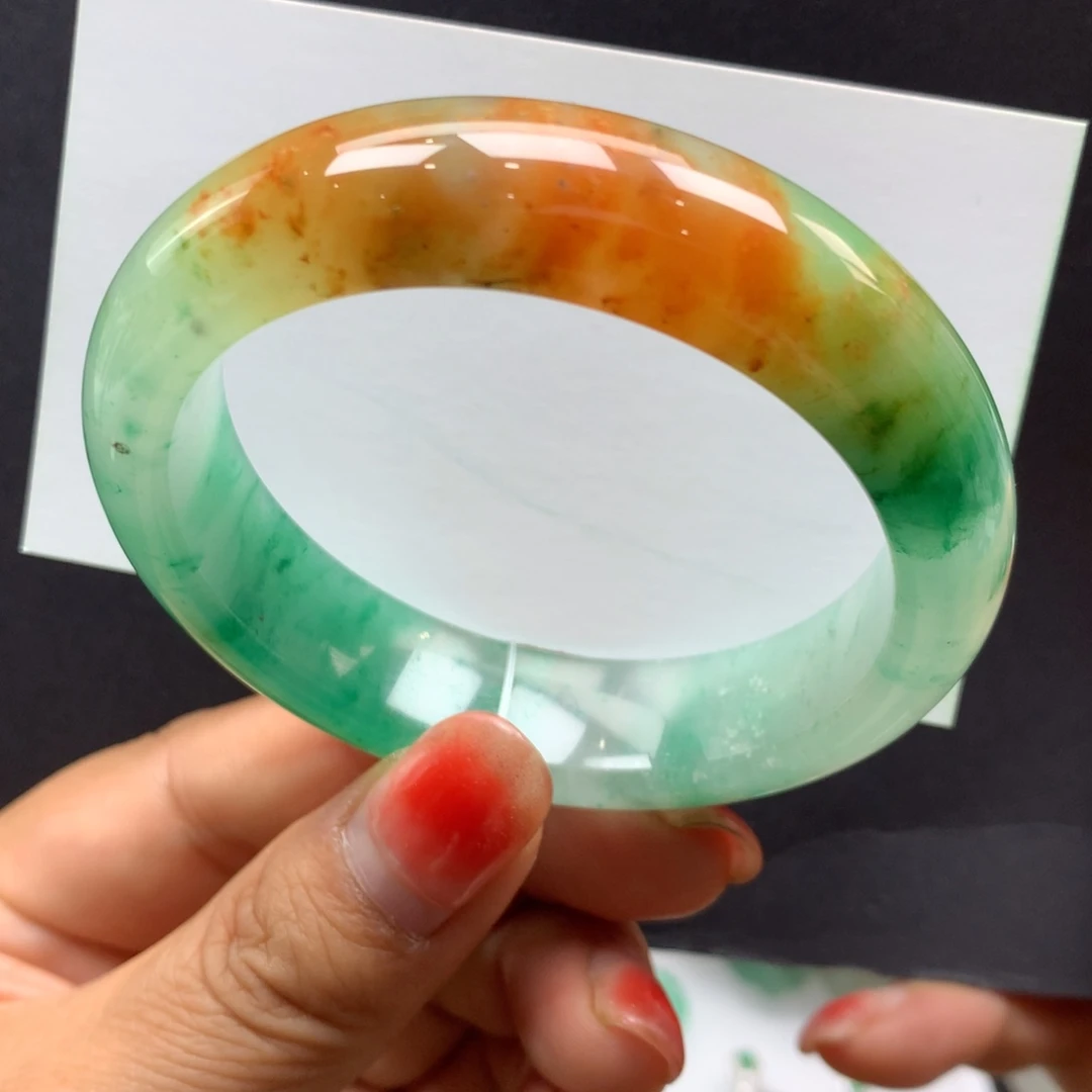 石英质玉未镶嵌手镯