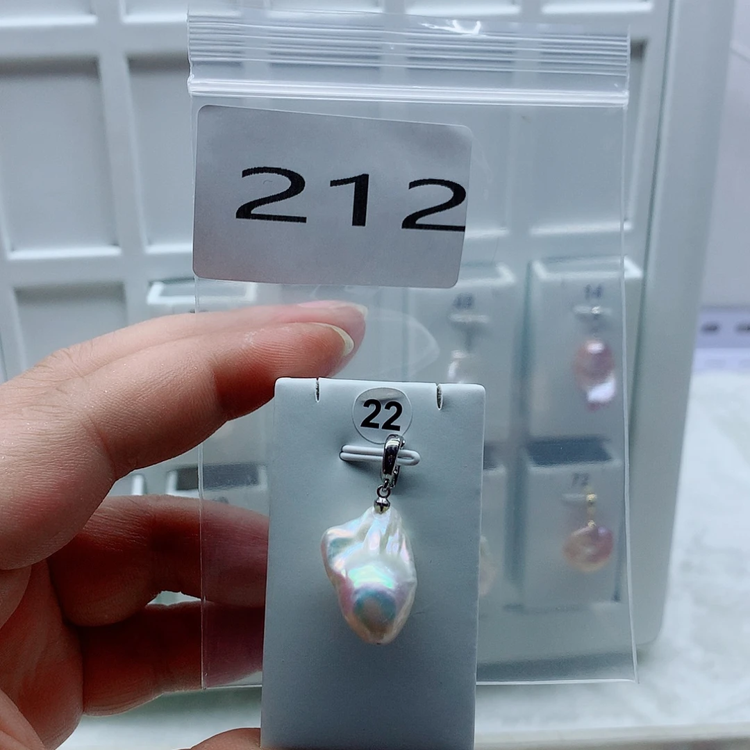 淡水珍珠吊坠(不含链)合金