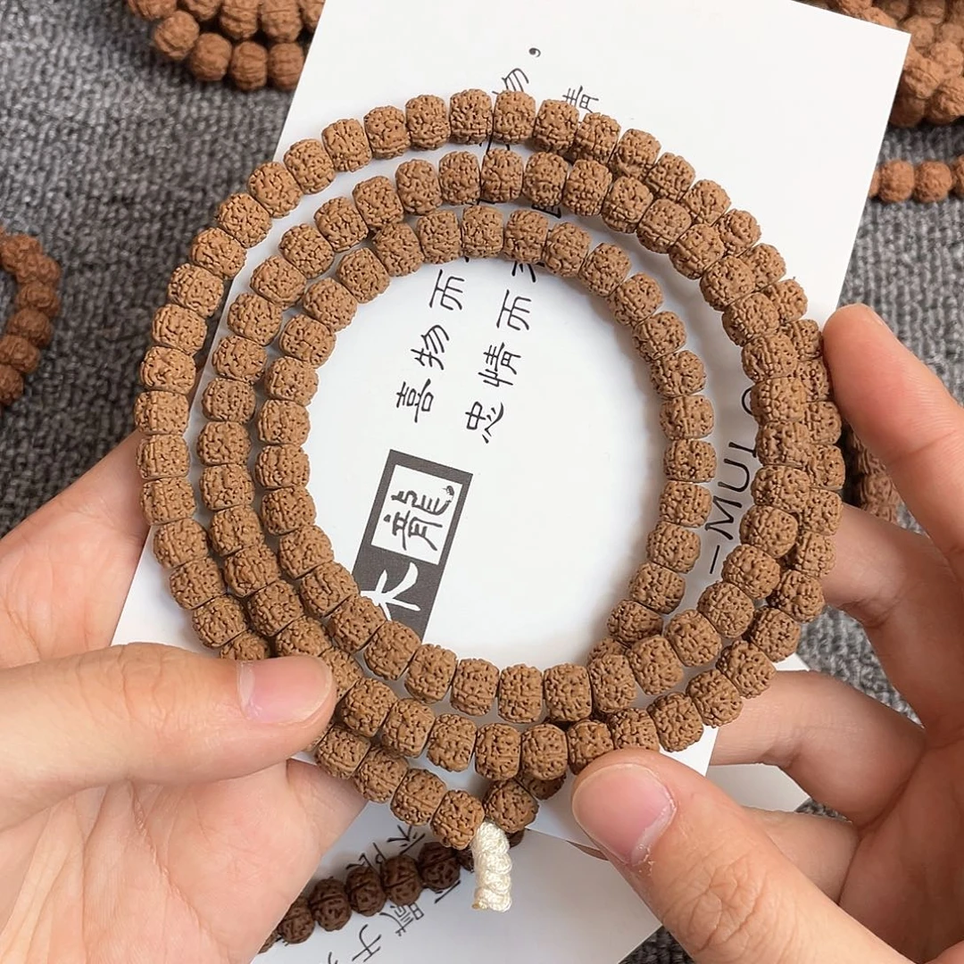 金刚菩提吊坠麦穗龙108