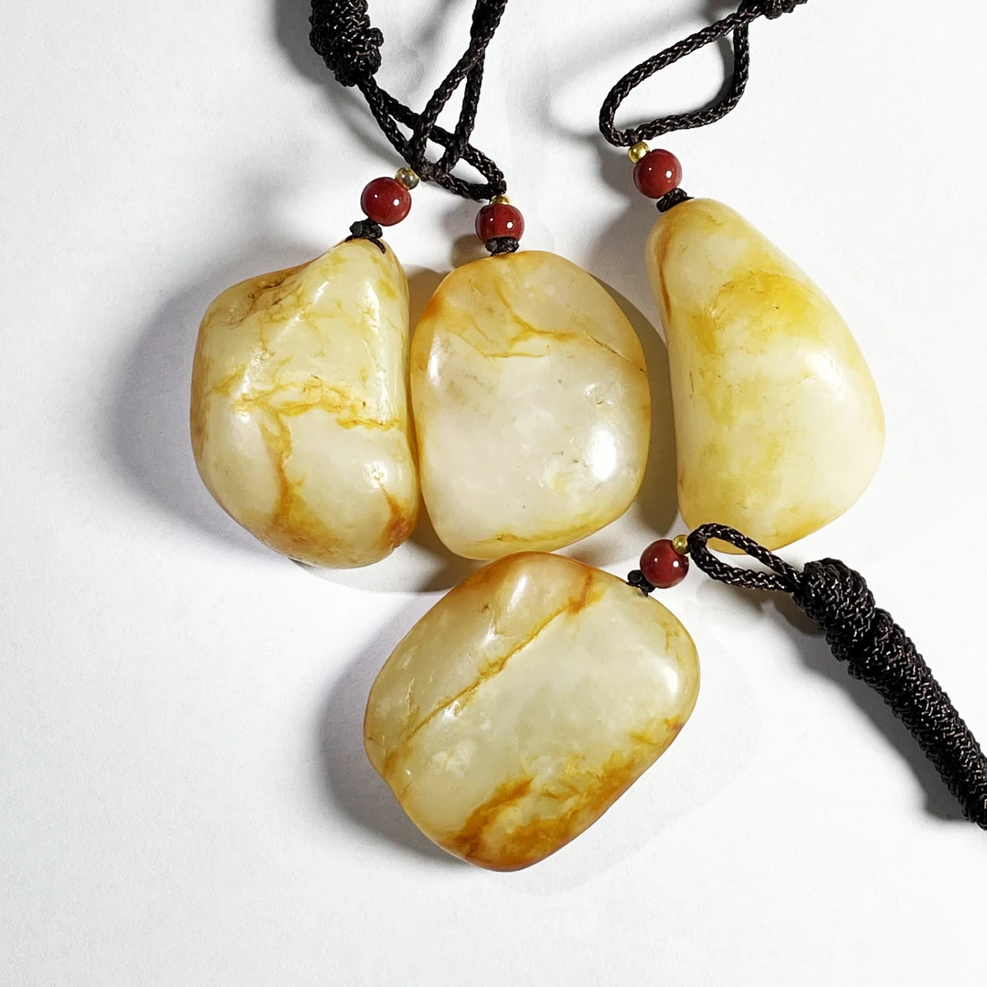 和田玉原石手把挂件观音佛平安扣貔貅摆件男女款吊坠珠宝饰品