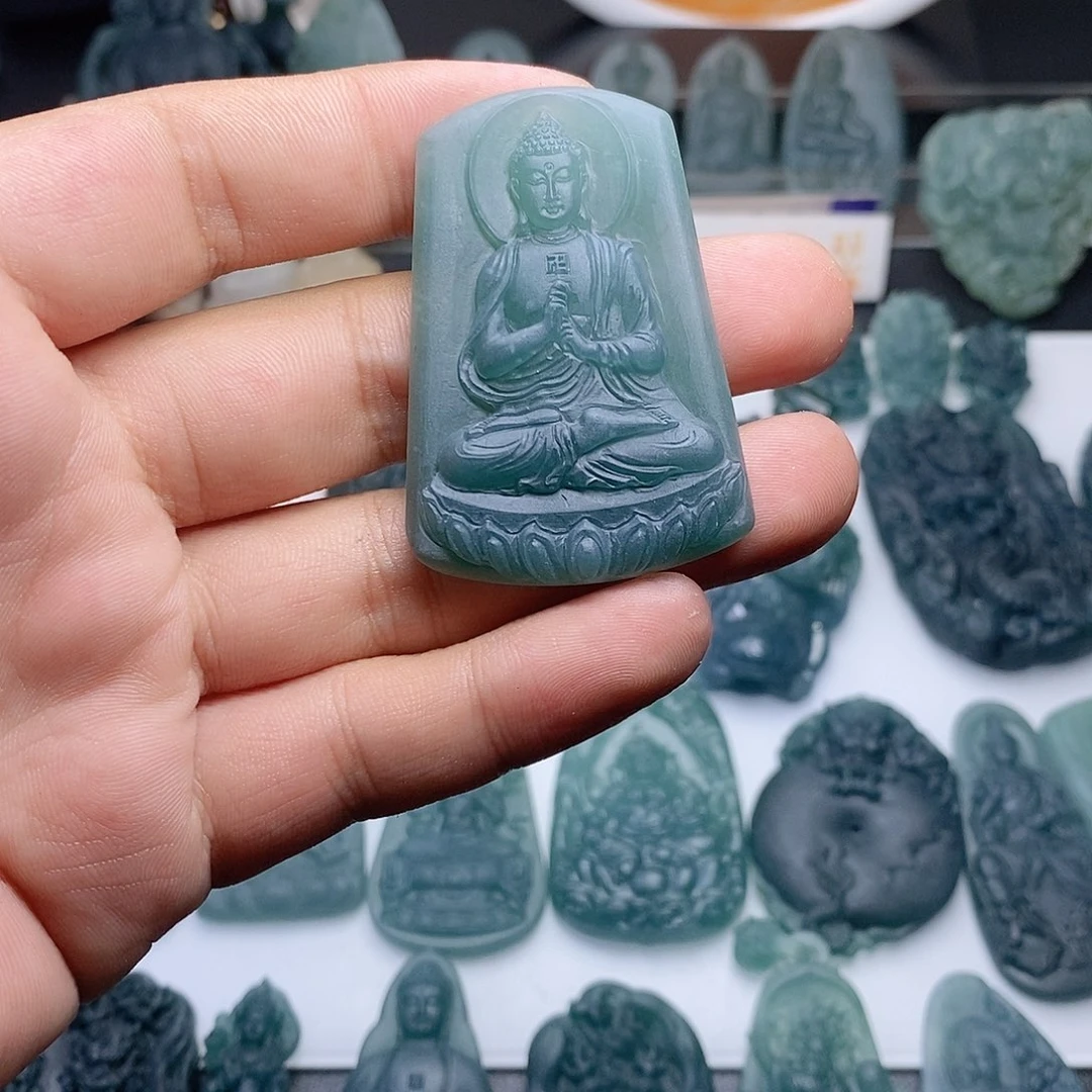定制翡翠未镶嵌阿米