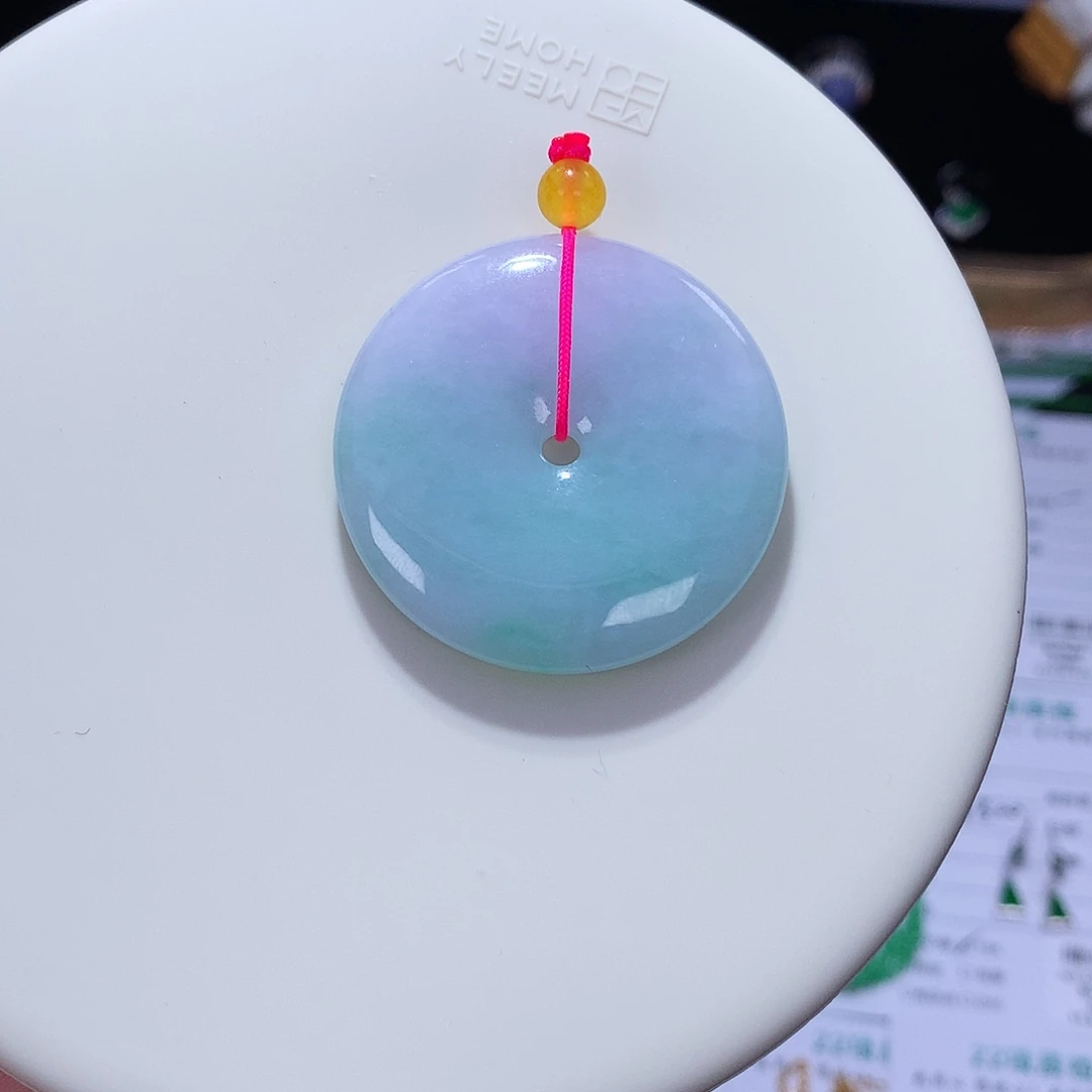 翡翠未镶嵌挂件天然缅甸翡翠Ａ货平安扣