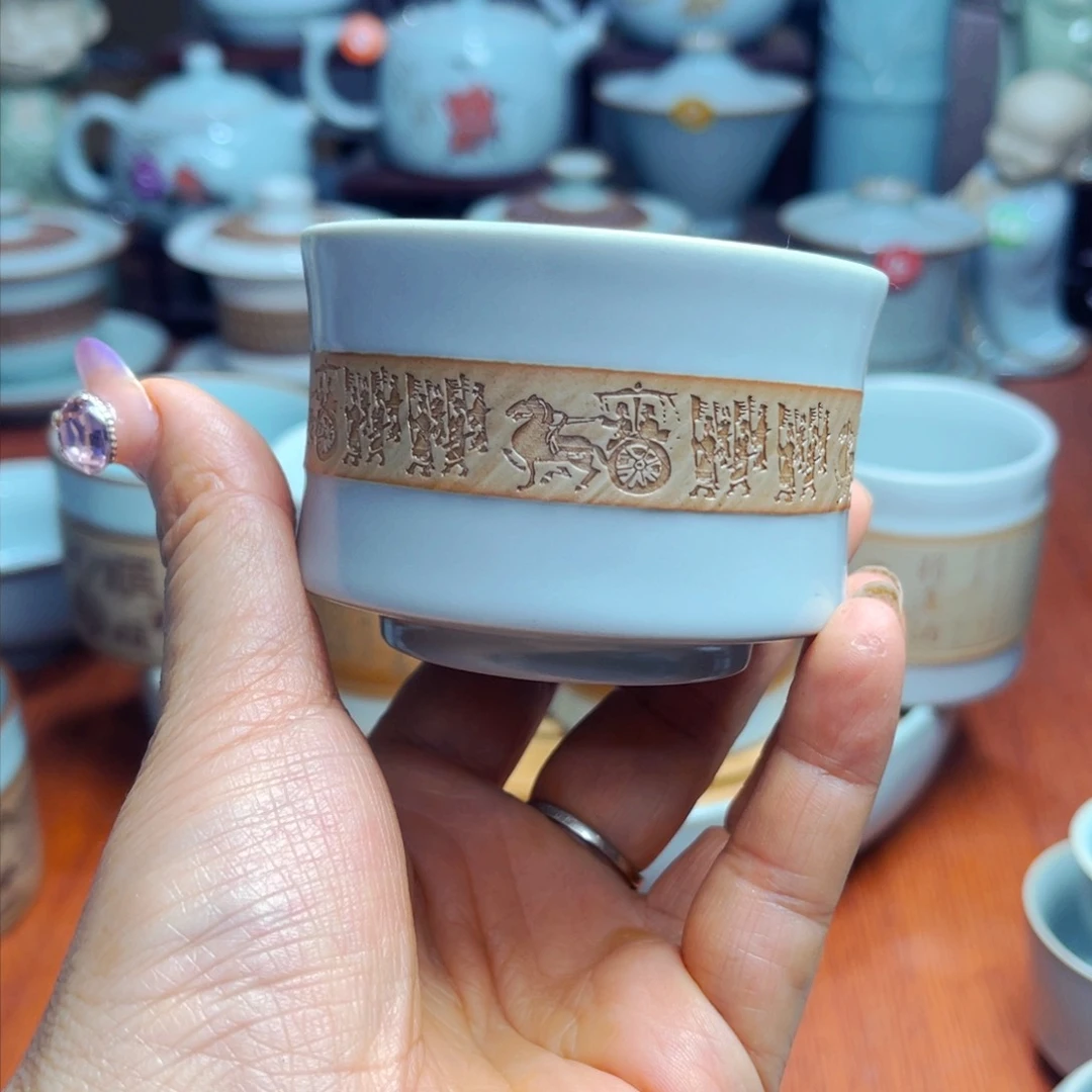 【闪购商品】原产地汝瓷厂，茶器摆件大全