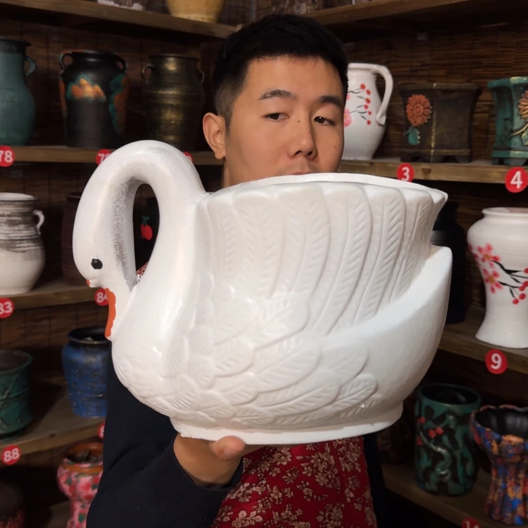 带孔高端浮雕花盆炸炸炸炸