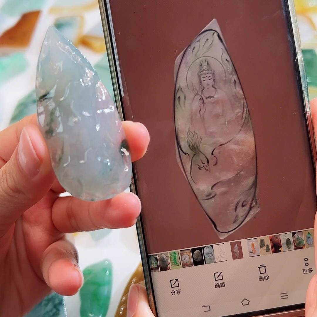 定制翡翠未镶嵌翡翠定制