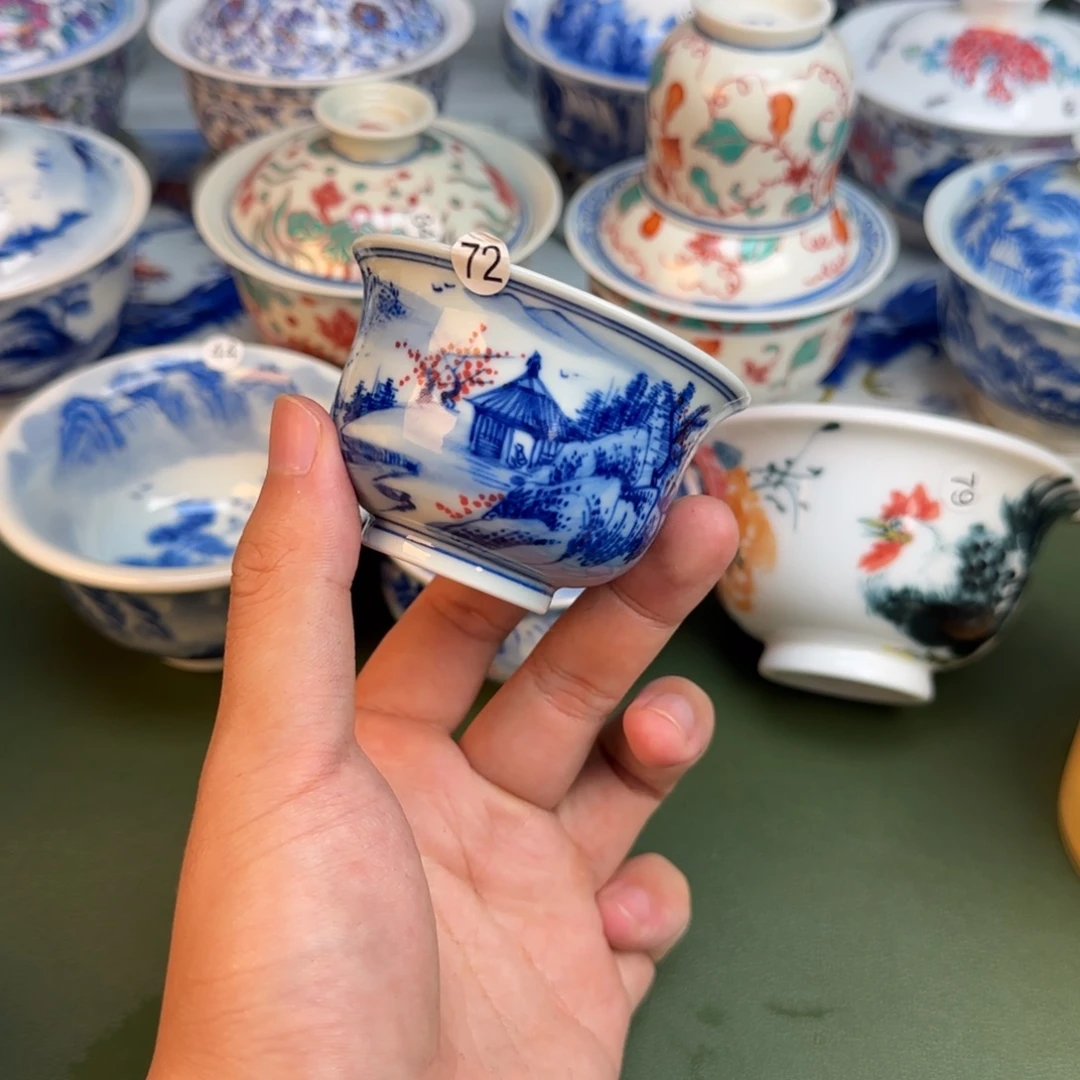 彦祖纯手工手绘茶具72