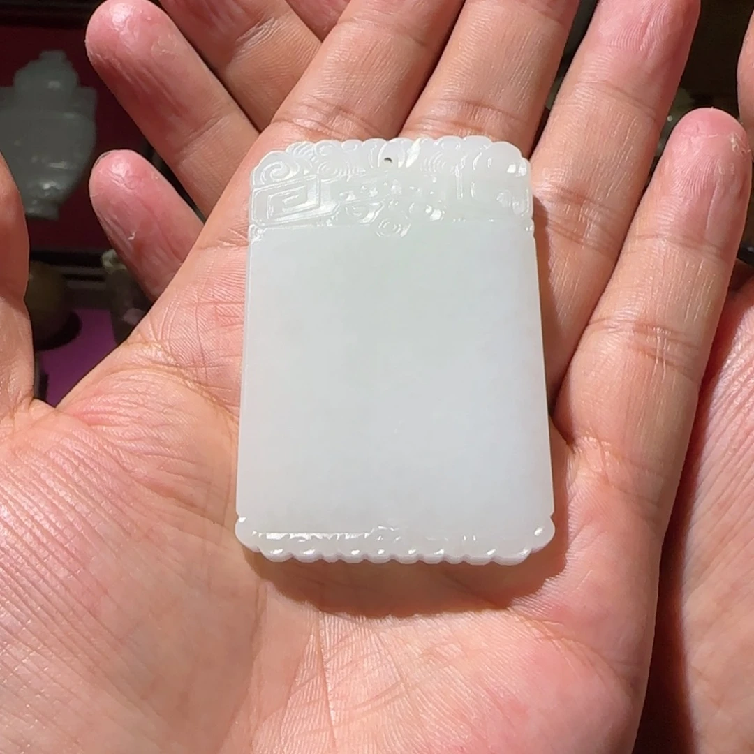 和田玉挂件未镶嵌恩