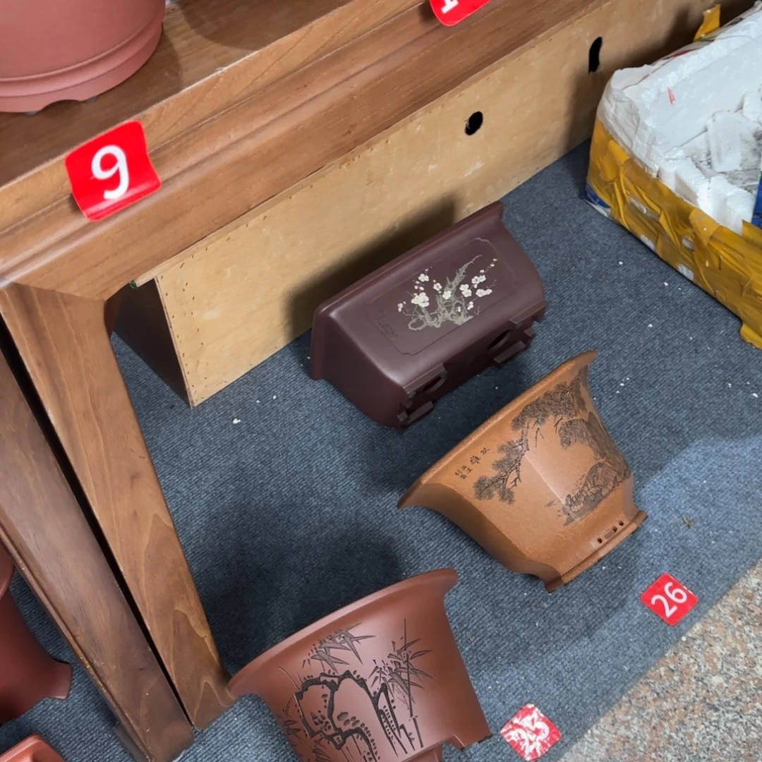 金***7正宗高温手工花盆