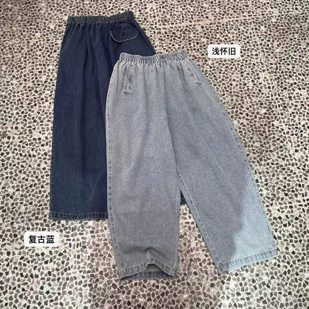 33推荐 BT#10078 日系设计款阔腿牛仔裤 2025-03-08