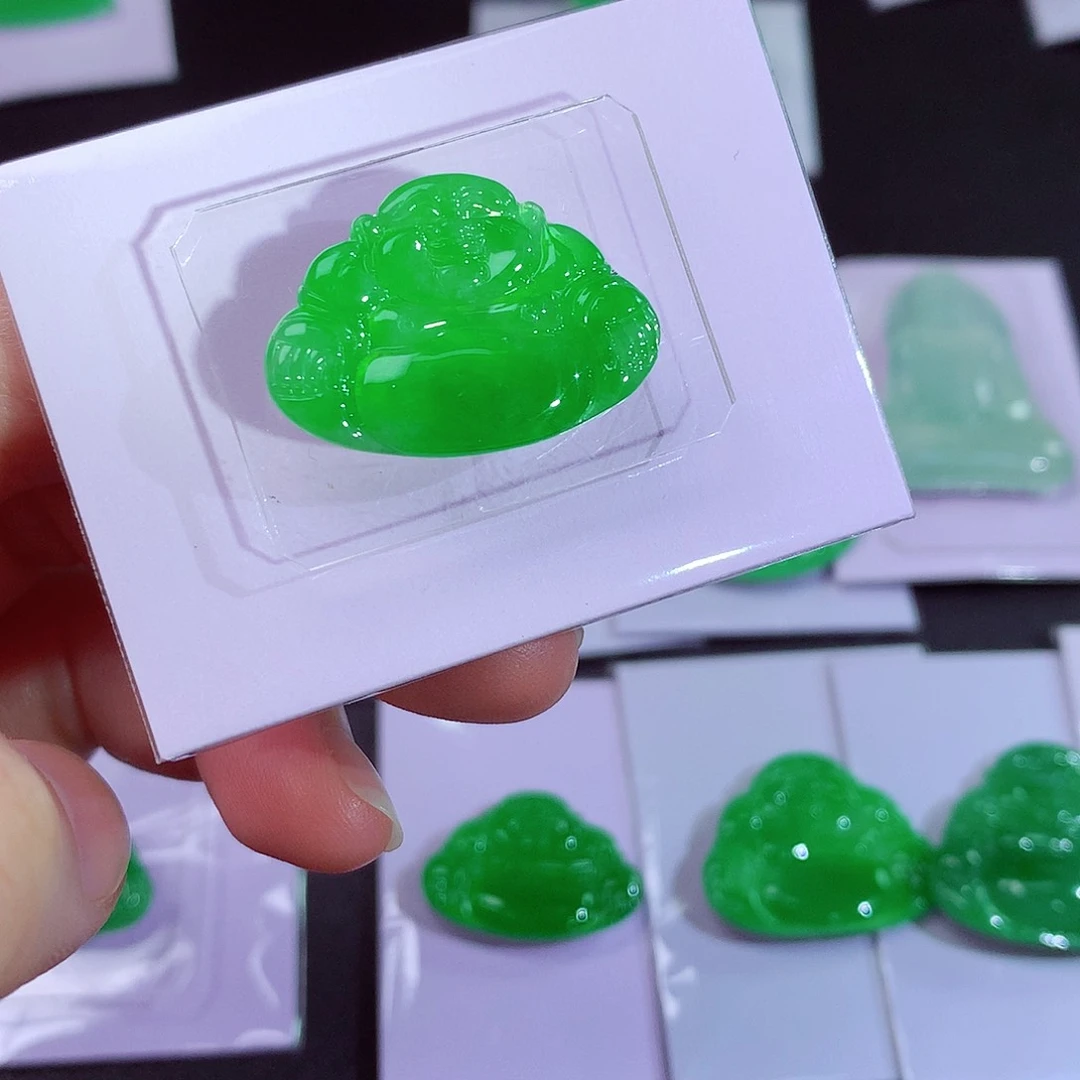 吊坠(赠链)未镶嵌翡翠天然翡翠