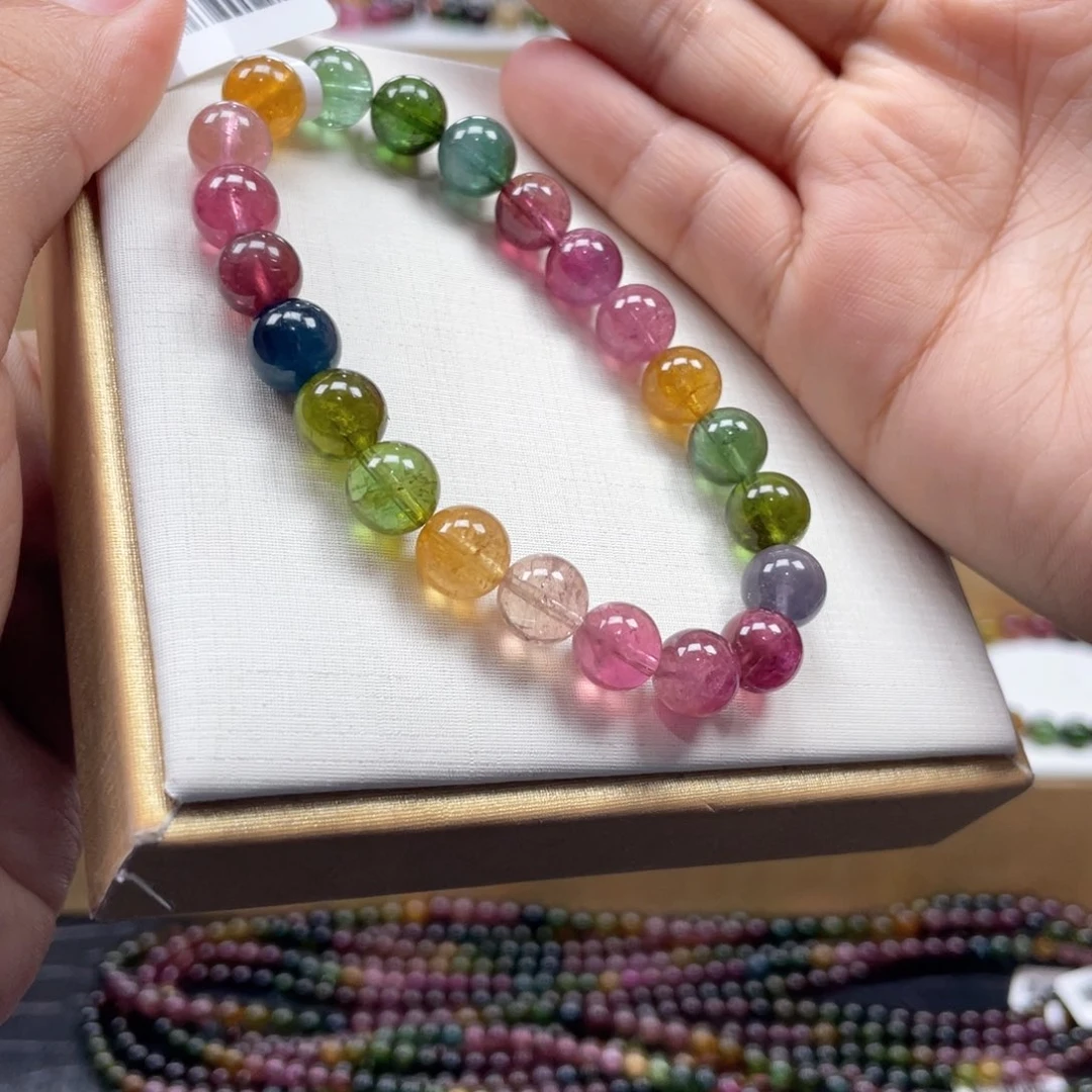 未镶嵌碧玺手串8.5mmmmmmmmmm