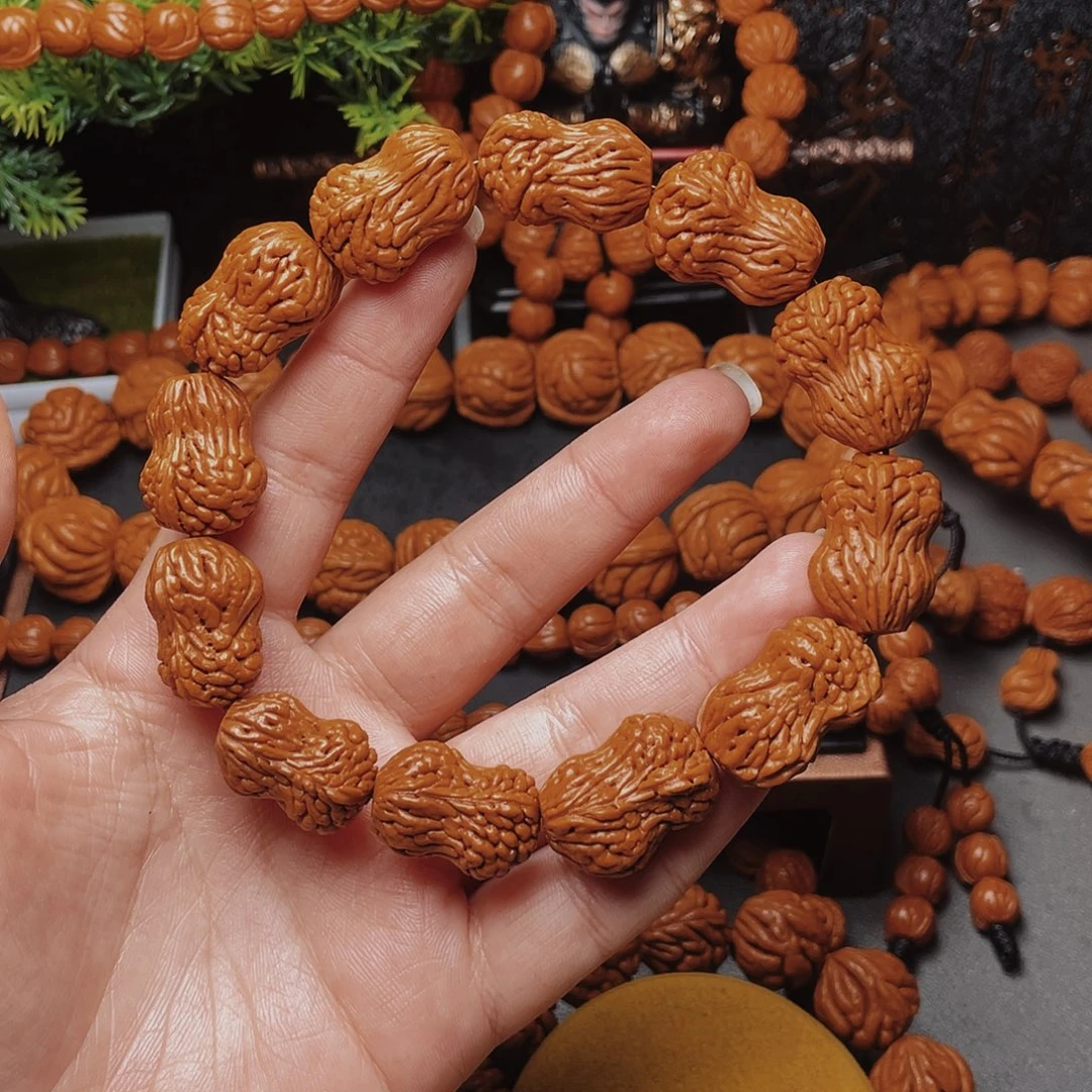 吊坠桃核桃核手串