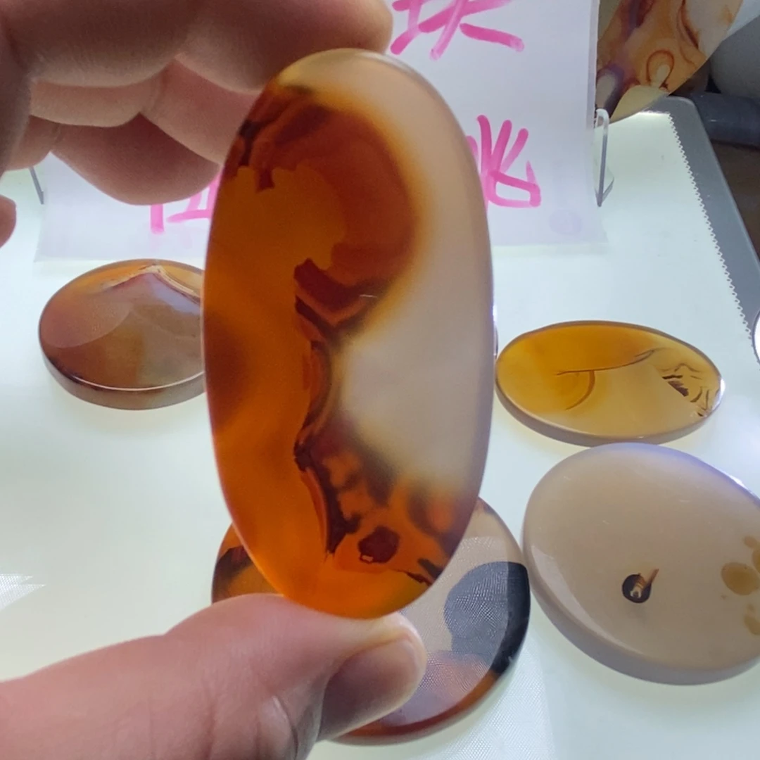 【闪购商品】玛瑙/玉髓颈饰未镶嵌啊***吧