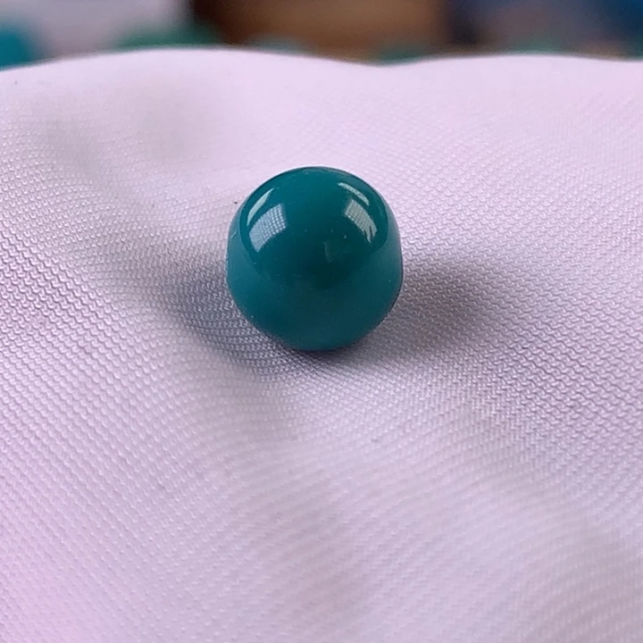 绿松石未镶嵌珠宝奇石7.8mm