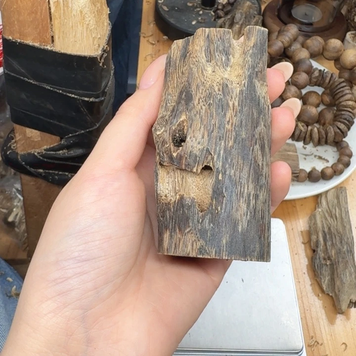 沉香沉香碎屑沉香奇楠块料65.5克