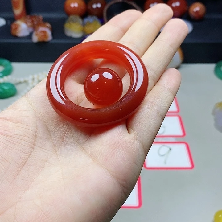 玛瑙/玉髓吊坠(不含链)未镶嵌唯*