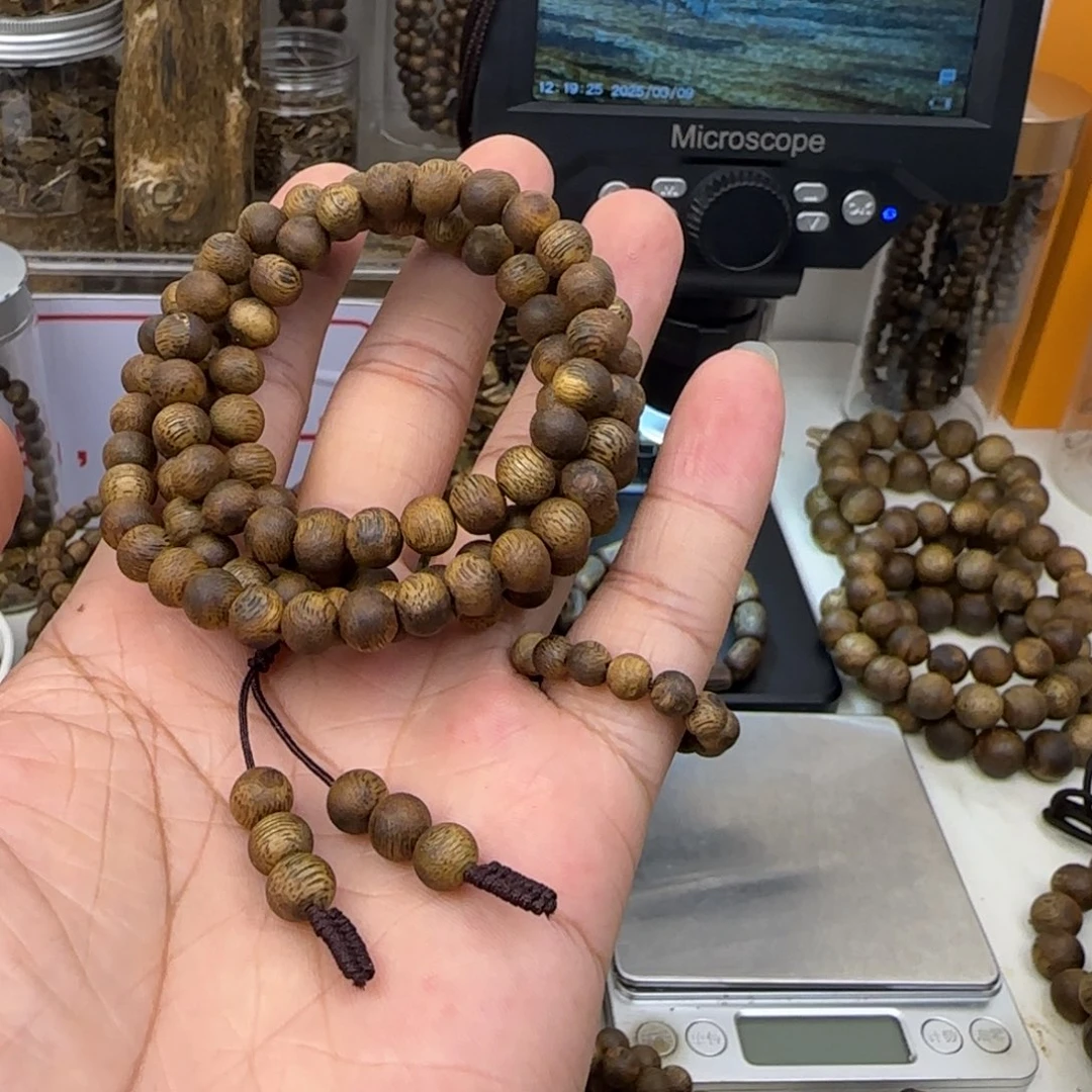 南***产沉香沉香香囊卡7多圈