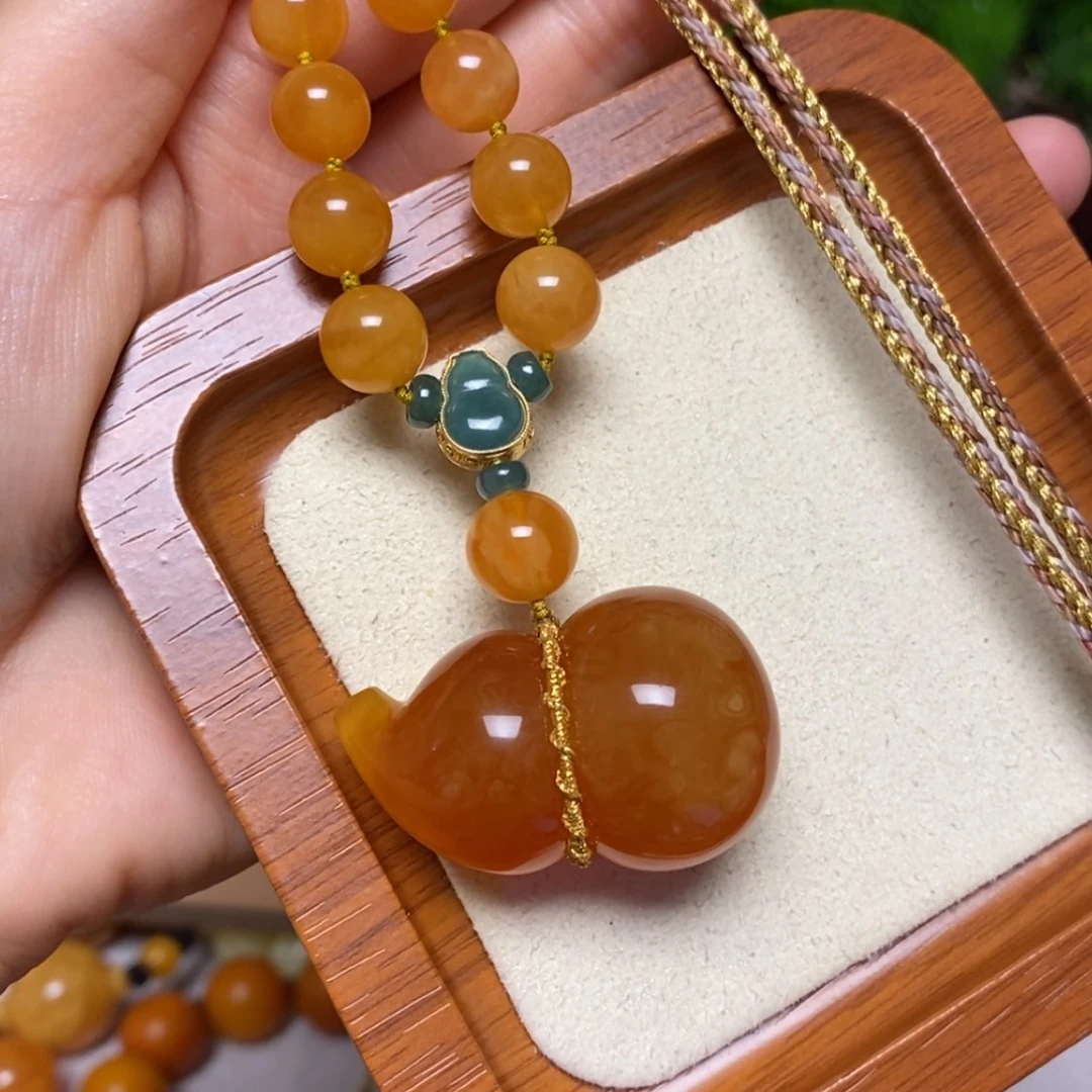 【闪购商品】未镶嵌颈饰蜜蜡项链
