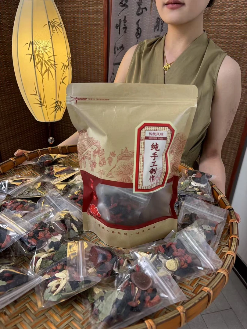 【十宝茶】鹿茸传统养生搭配枸杞黑桑葚等十种原材料甄选组合