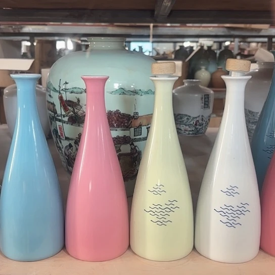 375毫升饮湖上4个酒瓶