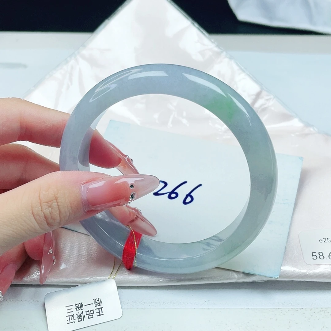 未镶嵌手镯翡翠58+