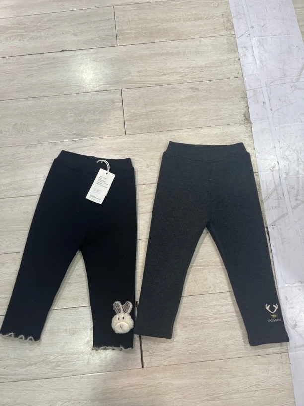 女童打底裤加绒加厚款